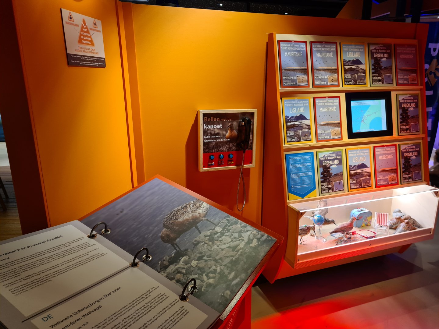 Travel bureau interior