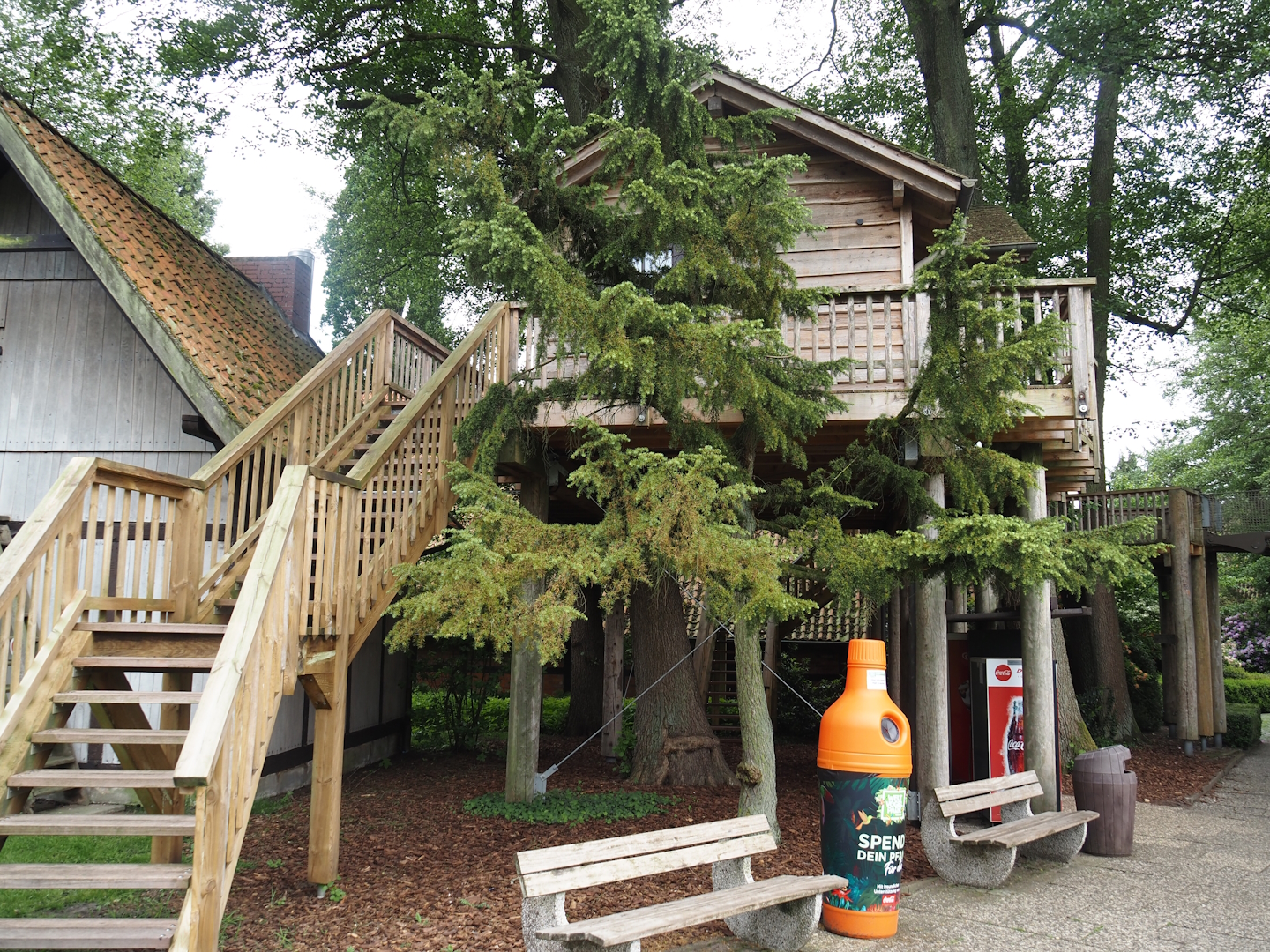 Tree houses playground area, 2024-05-21