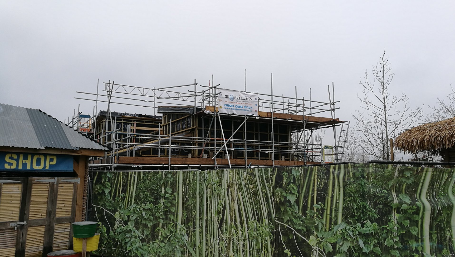 Tree kangaroo enclosure