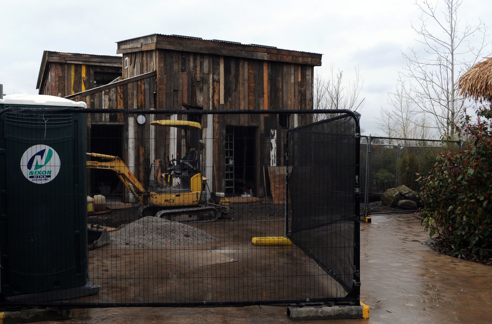Tree kangaroo exhibit