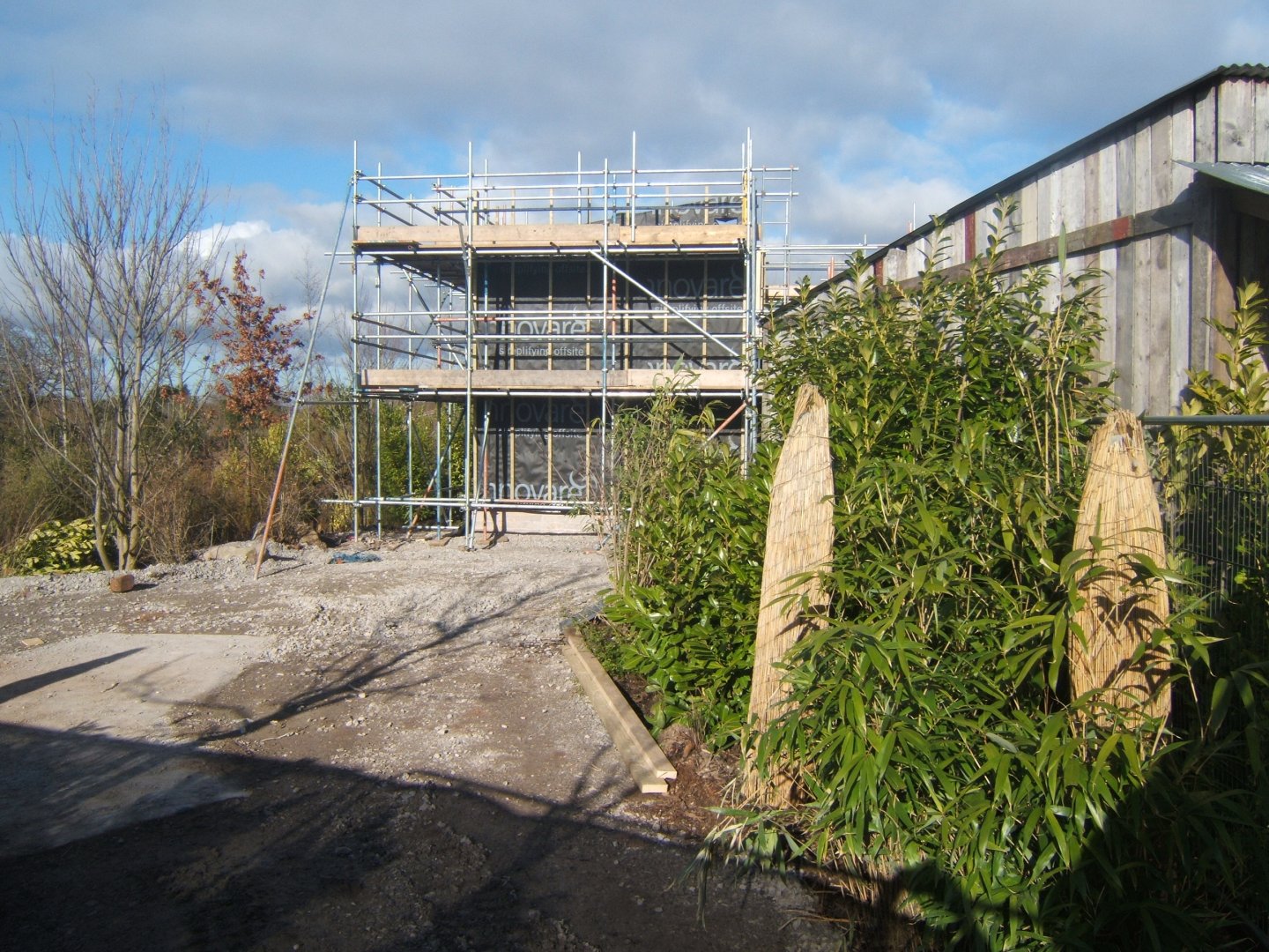 Tree Kangaroo House under construction 17/02/2018