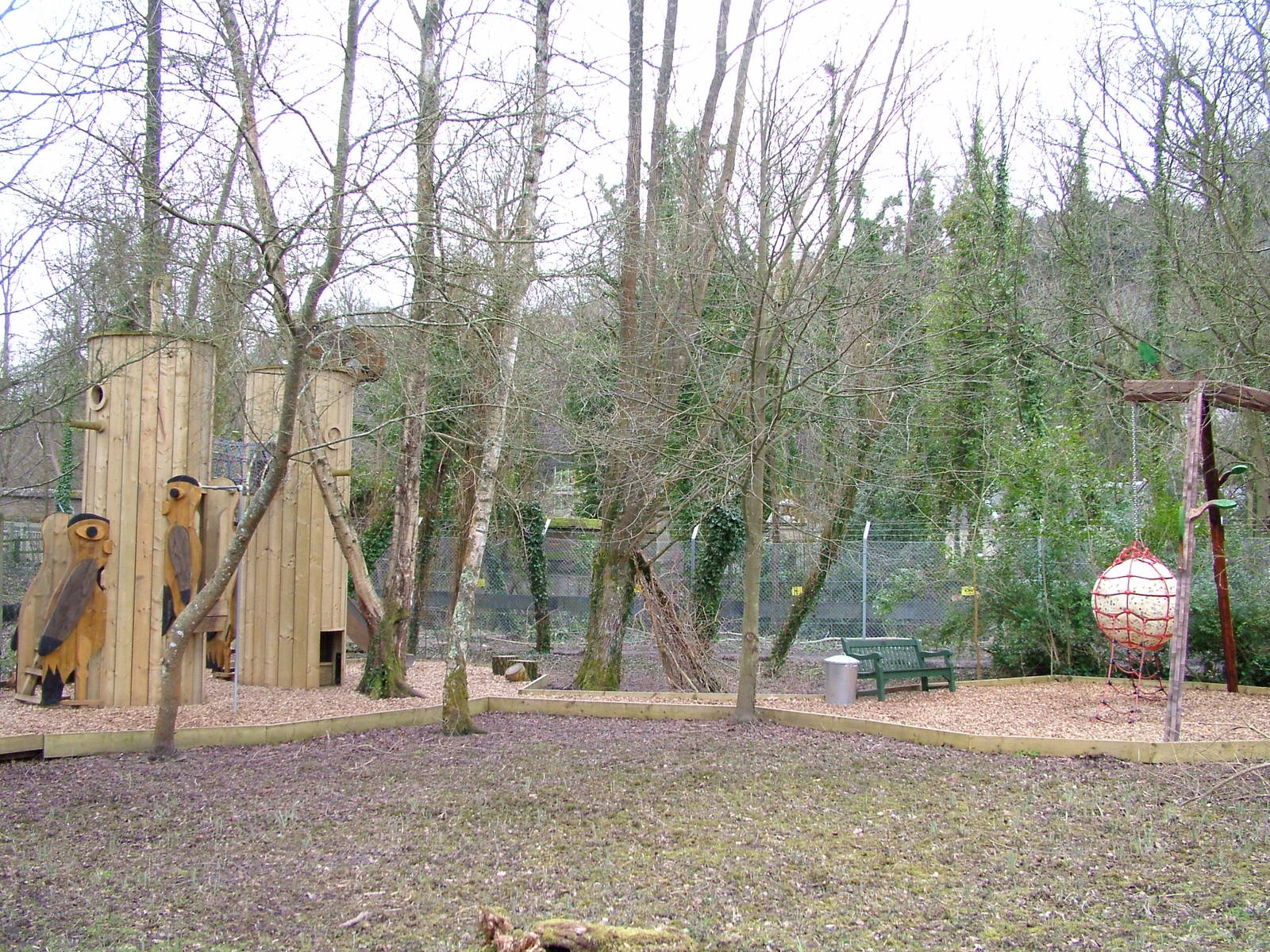 Treecreepers Play Area at Arundel WWT 13/03/10
