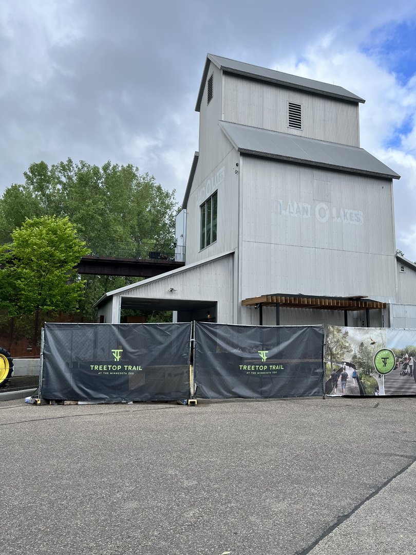 Treetops Trail Construction