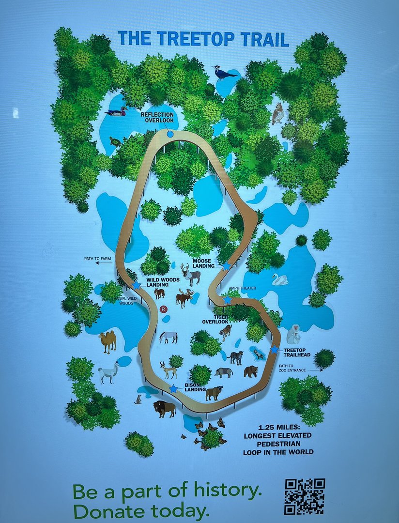Treetops Trail Map