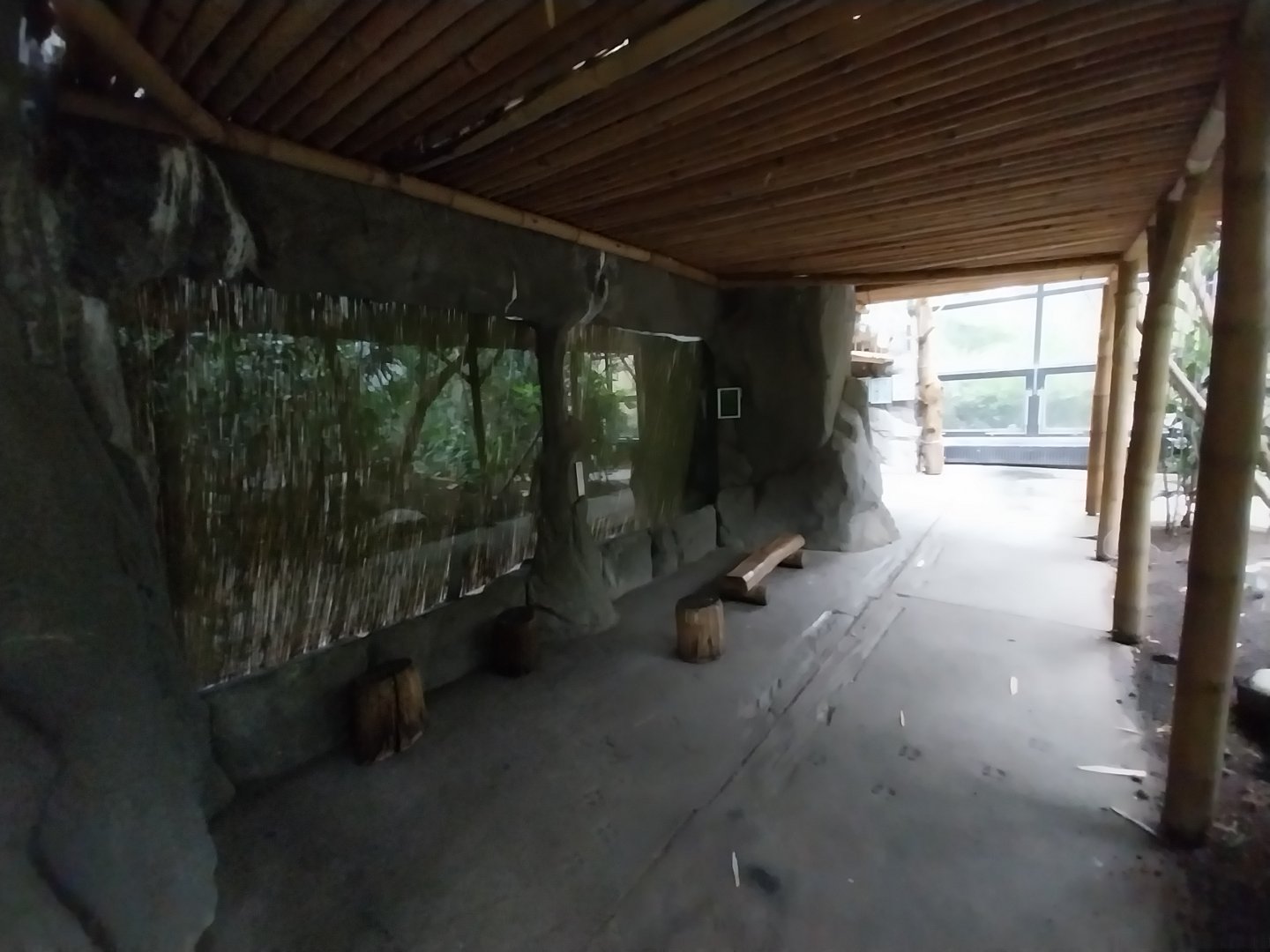 Tropenhaus - Former Spider Monkey exhibit