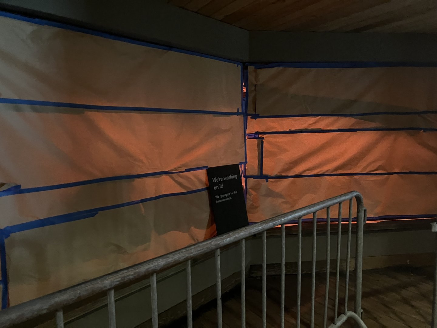 Tropic Zone - Construction on Seba’s Short-Tailed Bat/Cuvier’s Dwarf Caiman Exhibit