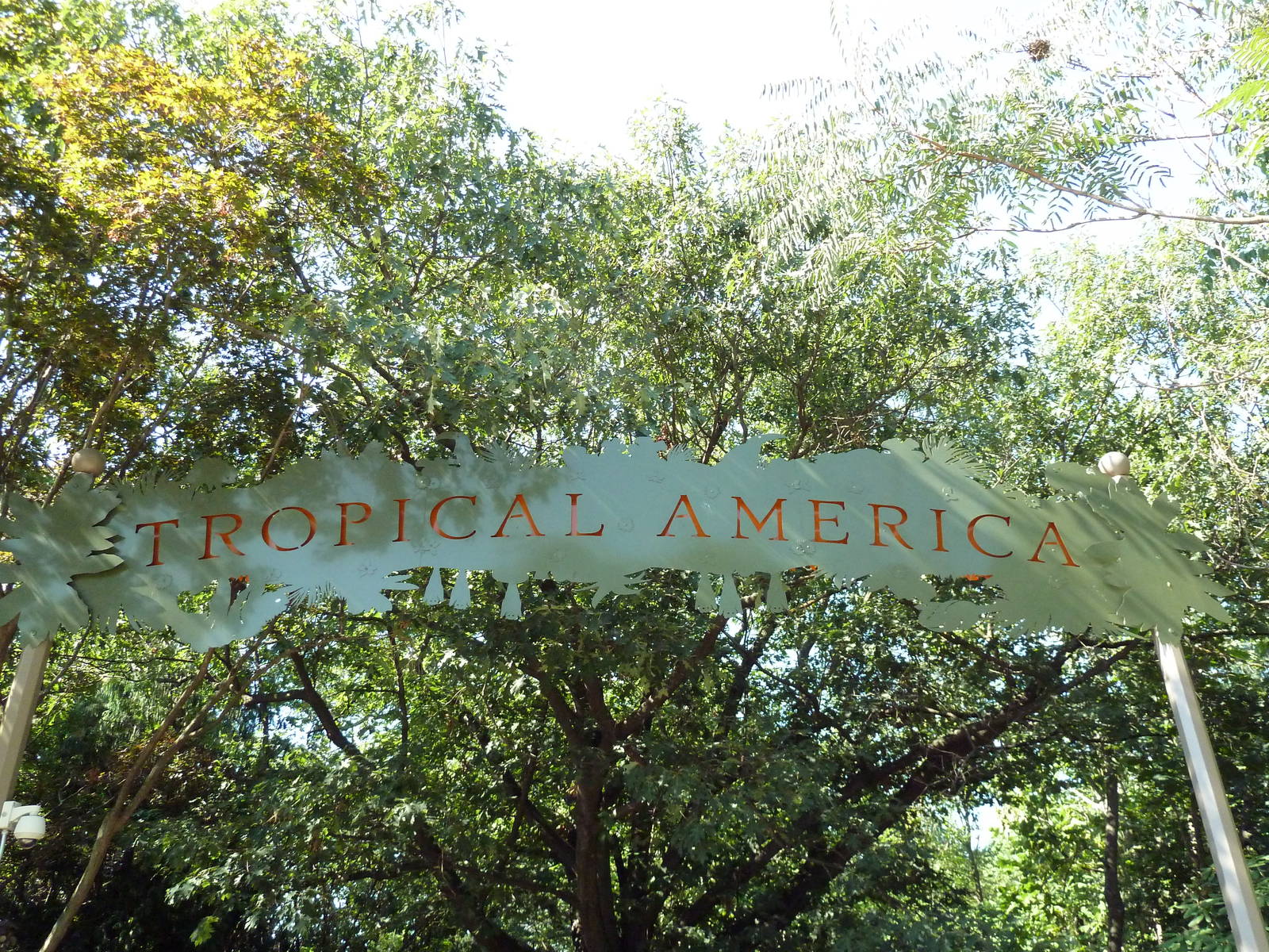 Tropical America - Entrance Sign
