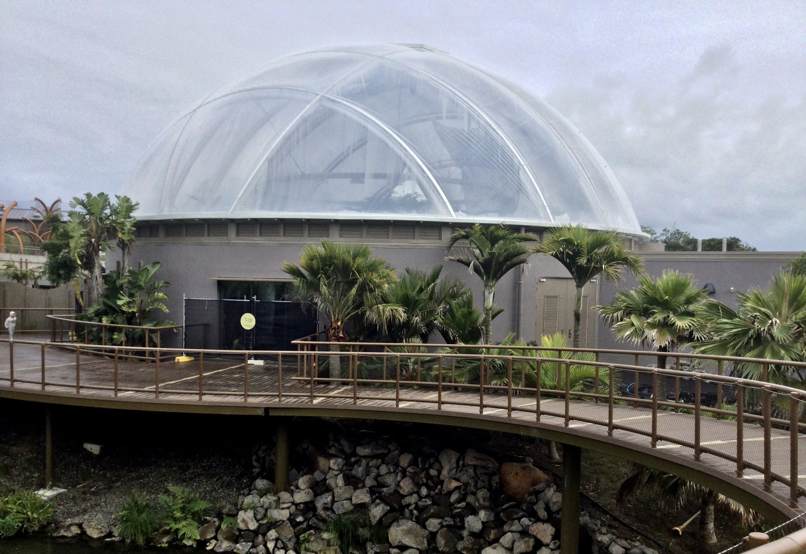 Tropical Dome (Glass Entrance Door; Opening August)