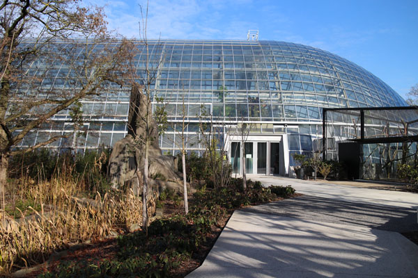 tropical hall exterior