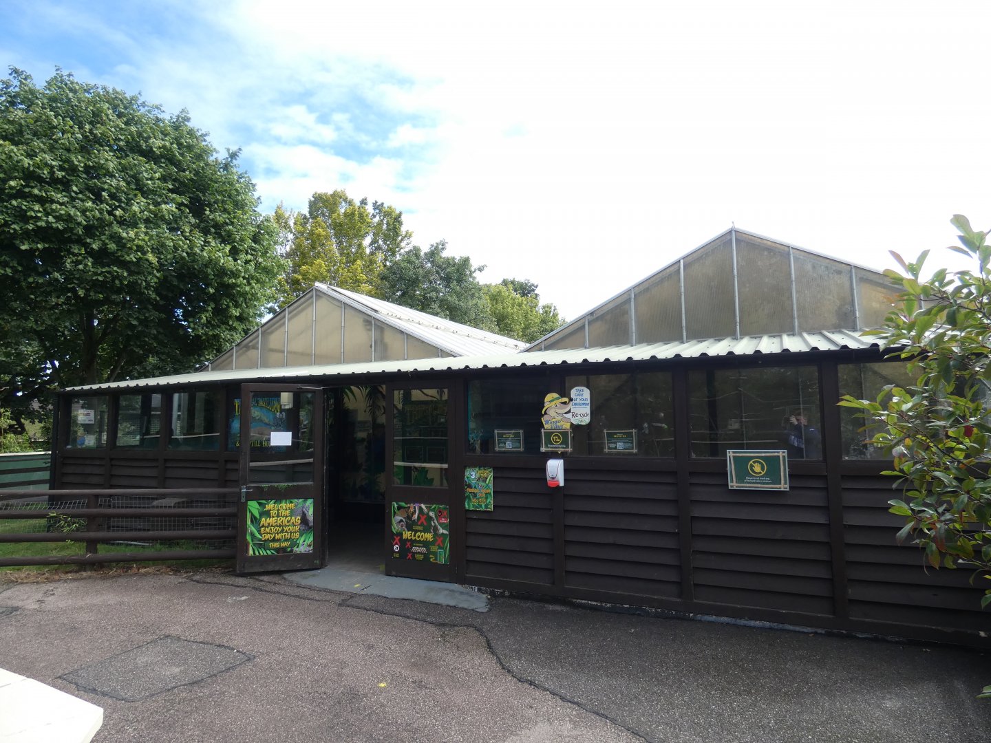 Tropical House entrance