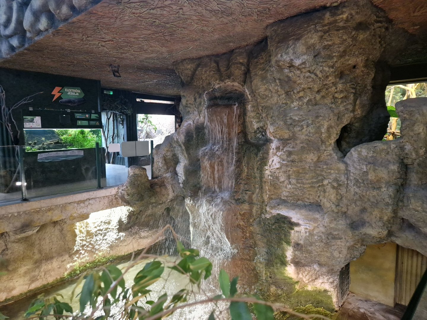 Tropical House Waterfall