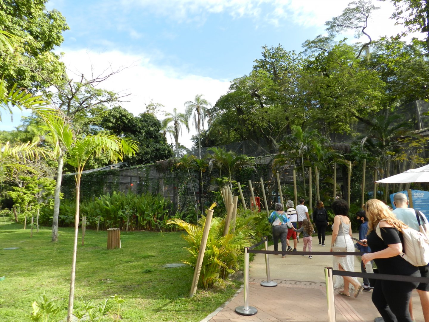Tropical immersion entrance - BioParque do Rio