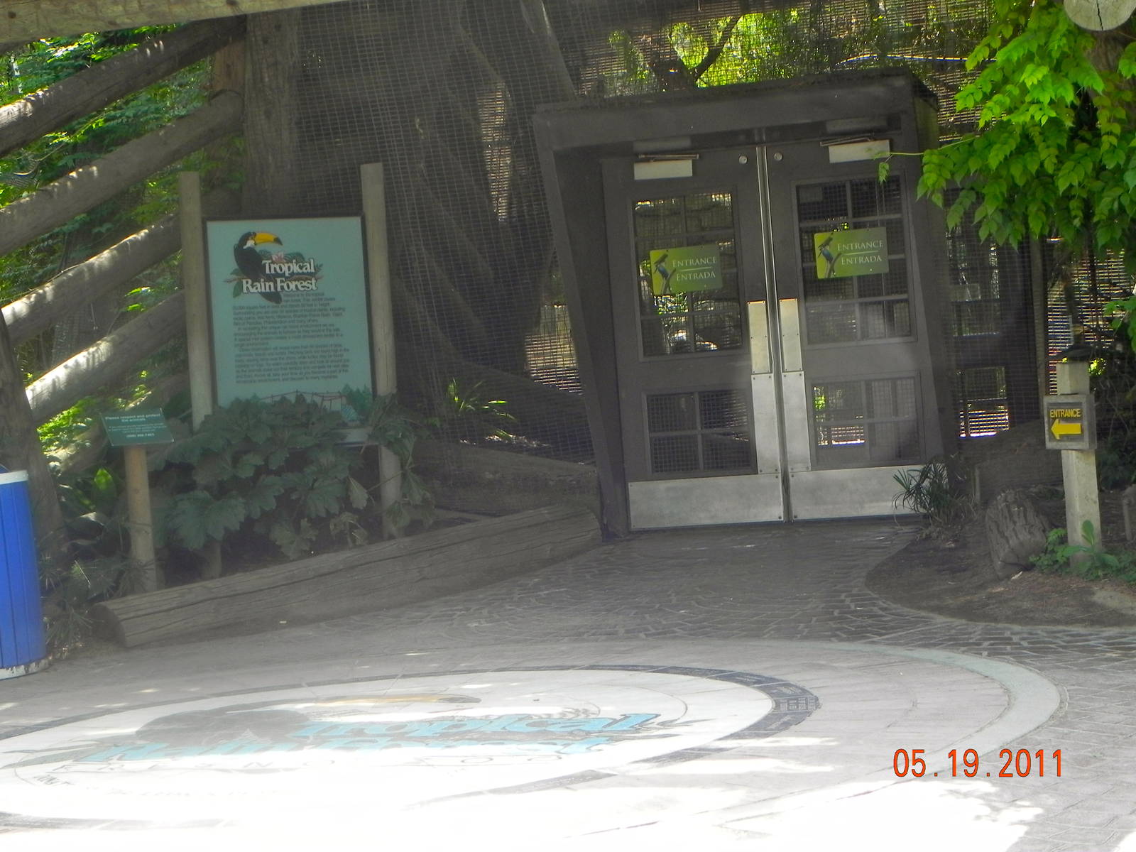 Tropical Rain Forrest entrance