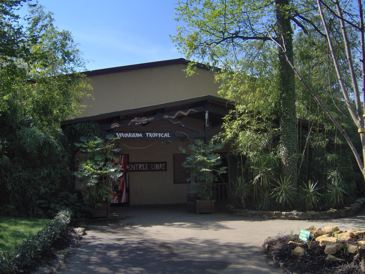 Tropical Vivarium Entrance