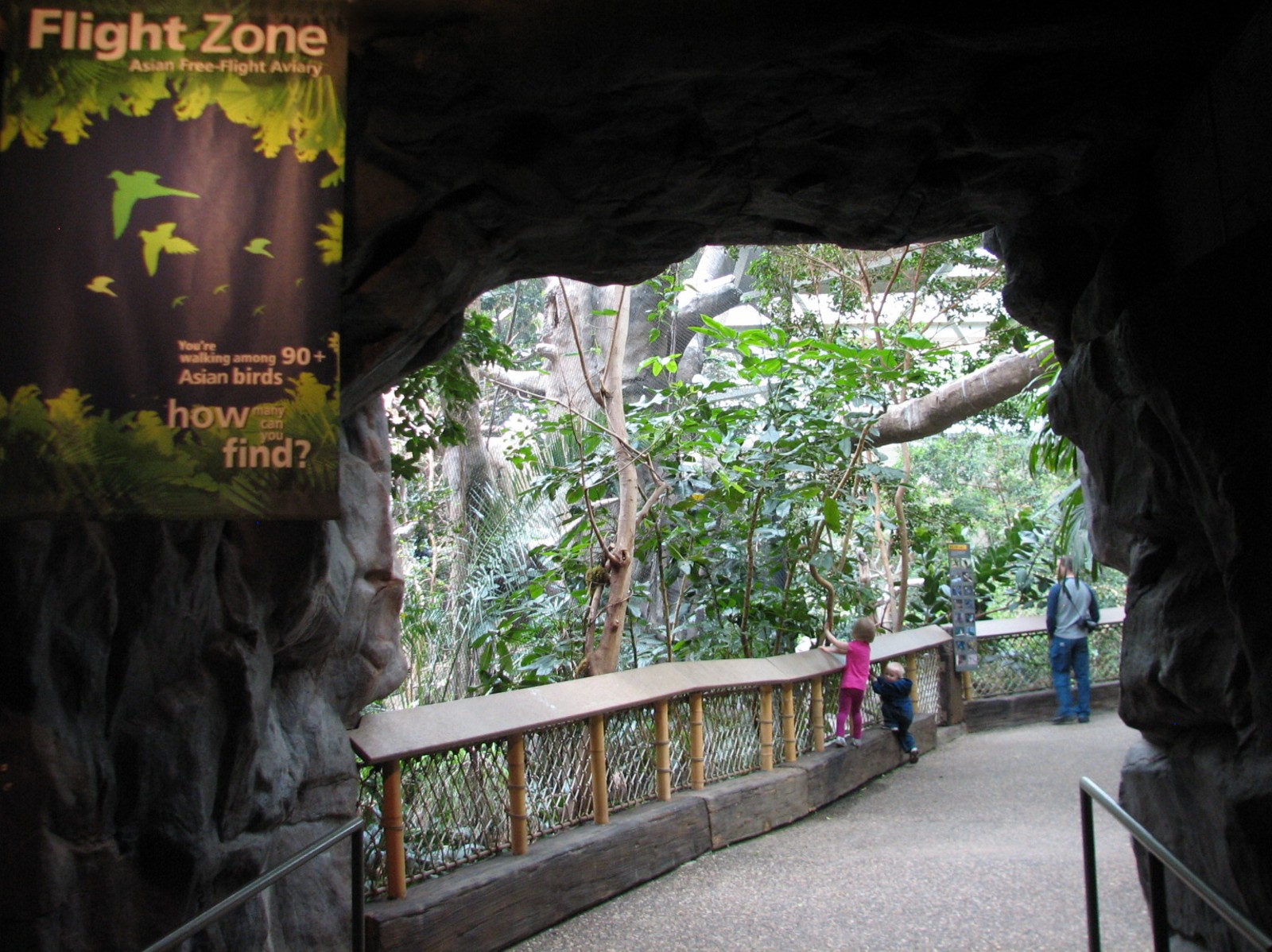 Tropics Trail - Flight Zone - Entrance