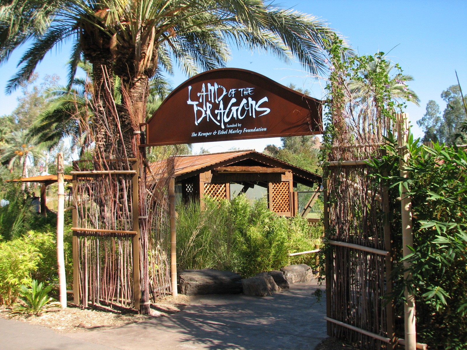 Tropics Trail - Land of the Dragons Entrance