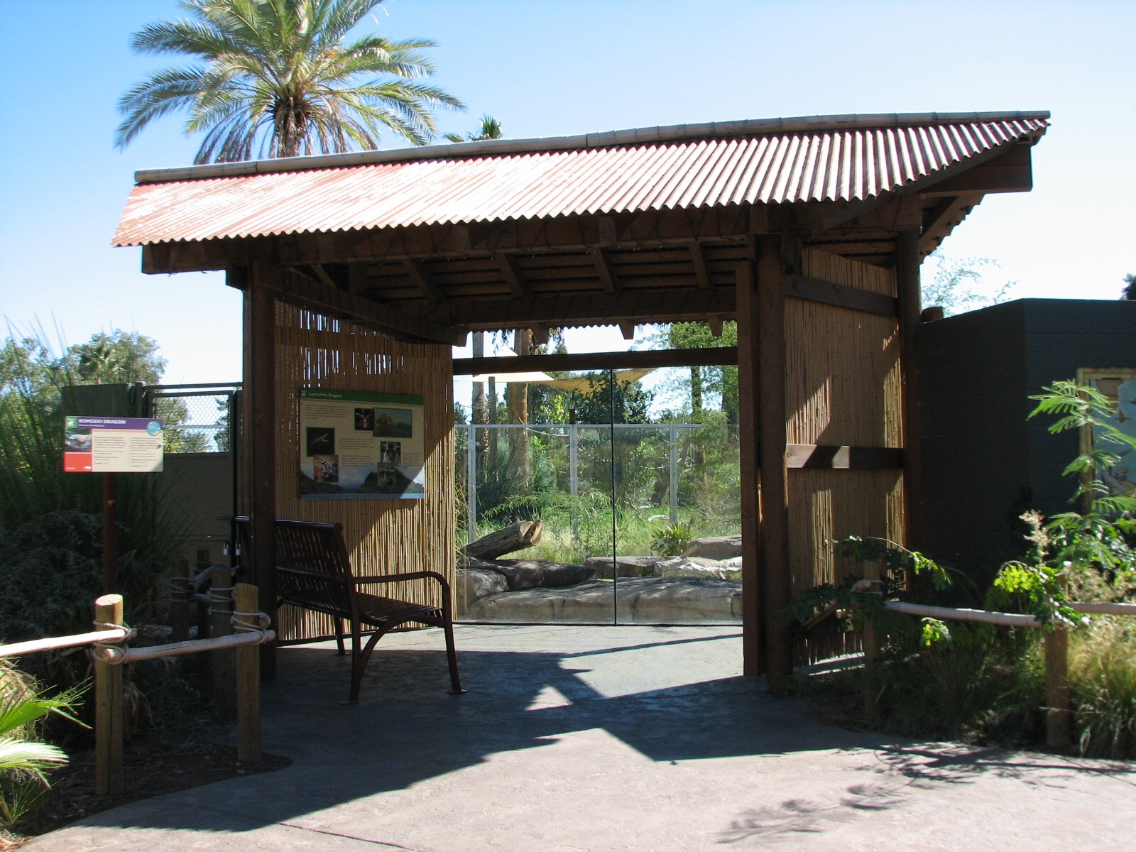 Tropics Trail - Land of the Dragons Viewing Shelter