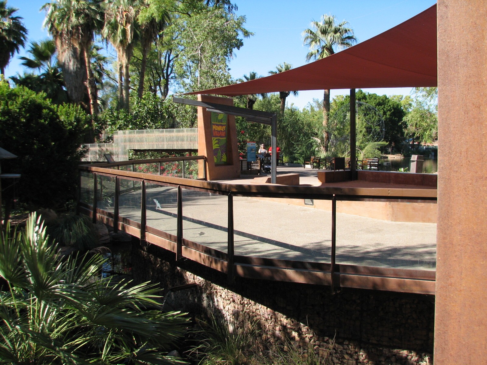 Tropics Trail - Monkey Village Viewing Area