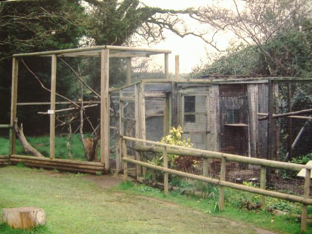 Tropiquaria lemur cages