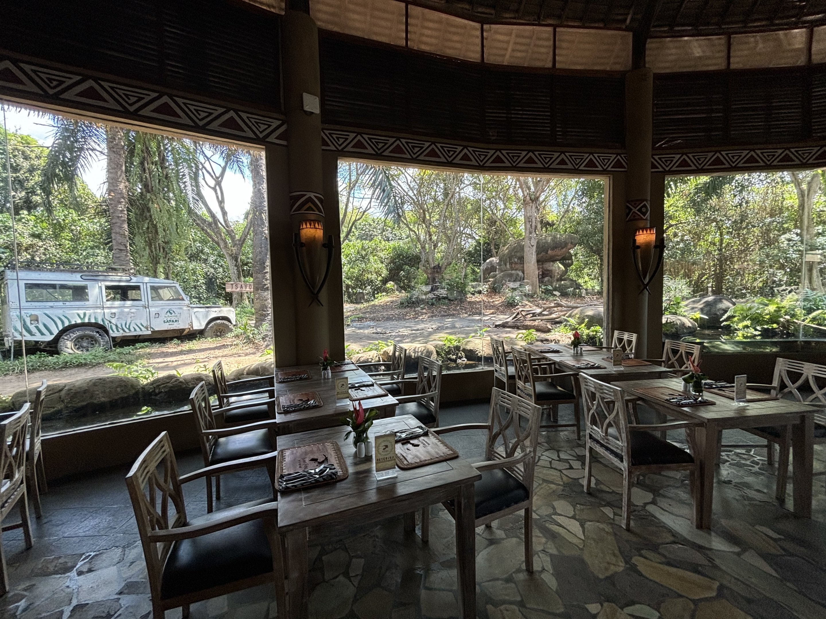 Tsavo Lion Restaurant + Lion Exhibit