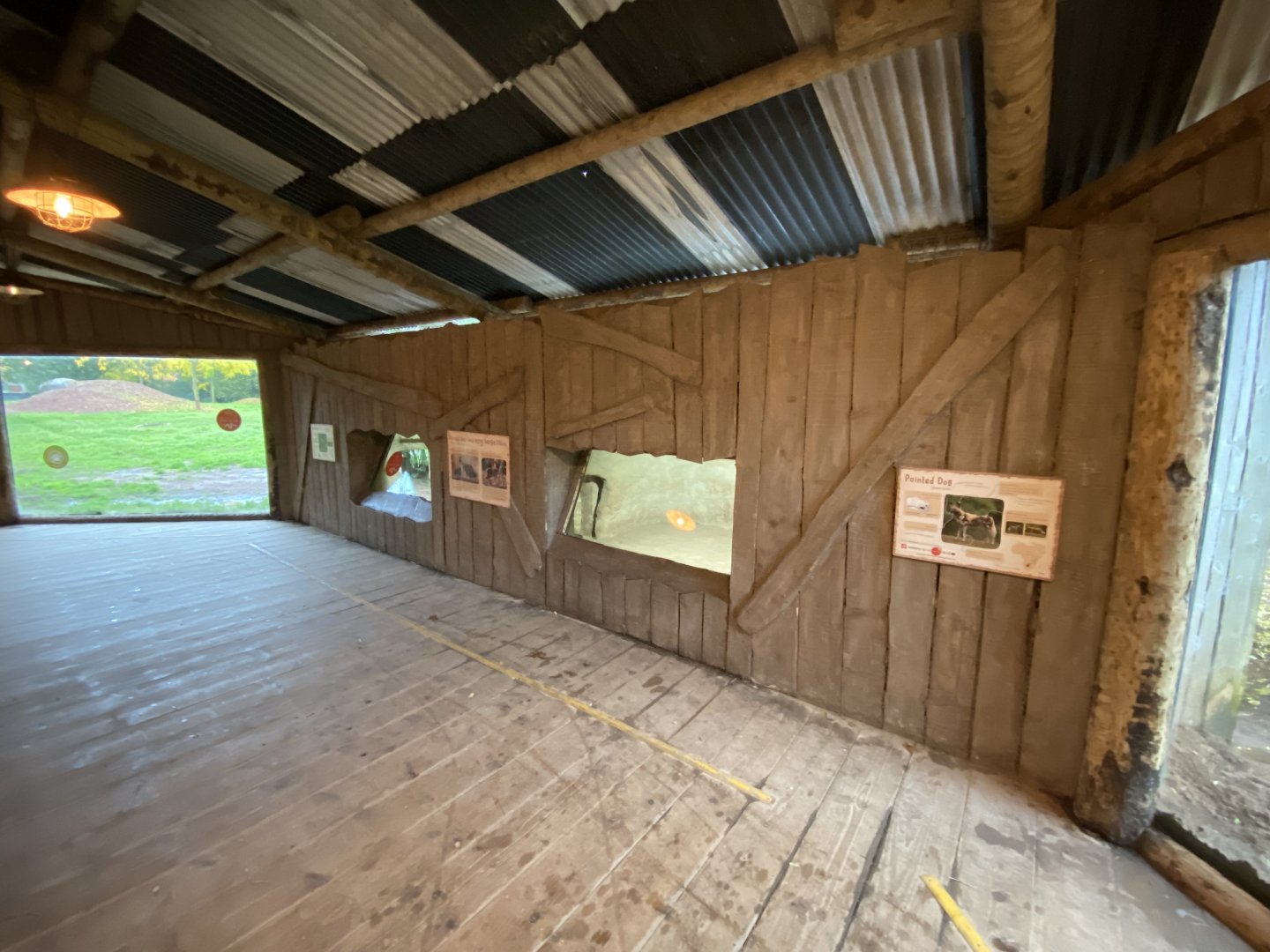 Tsavo Reserve - African hunting dog viewing area 181021