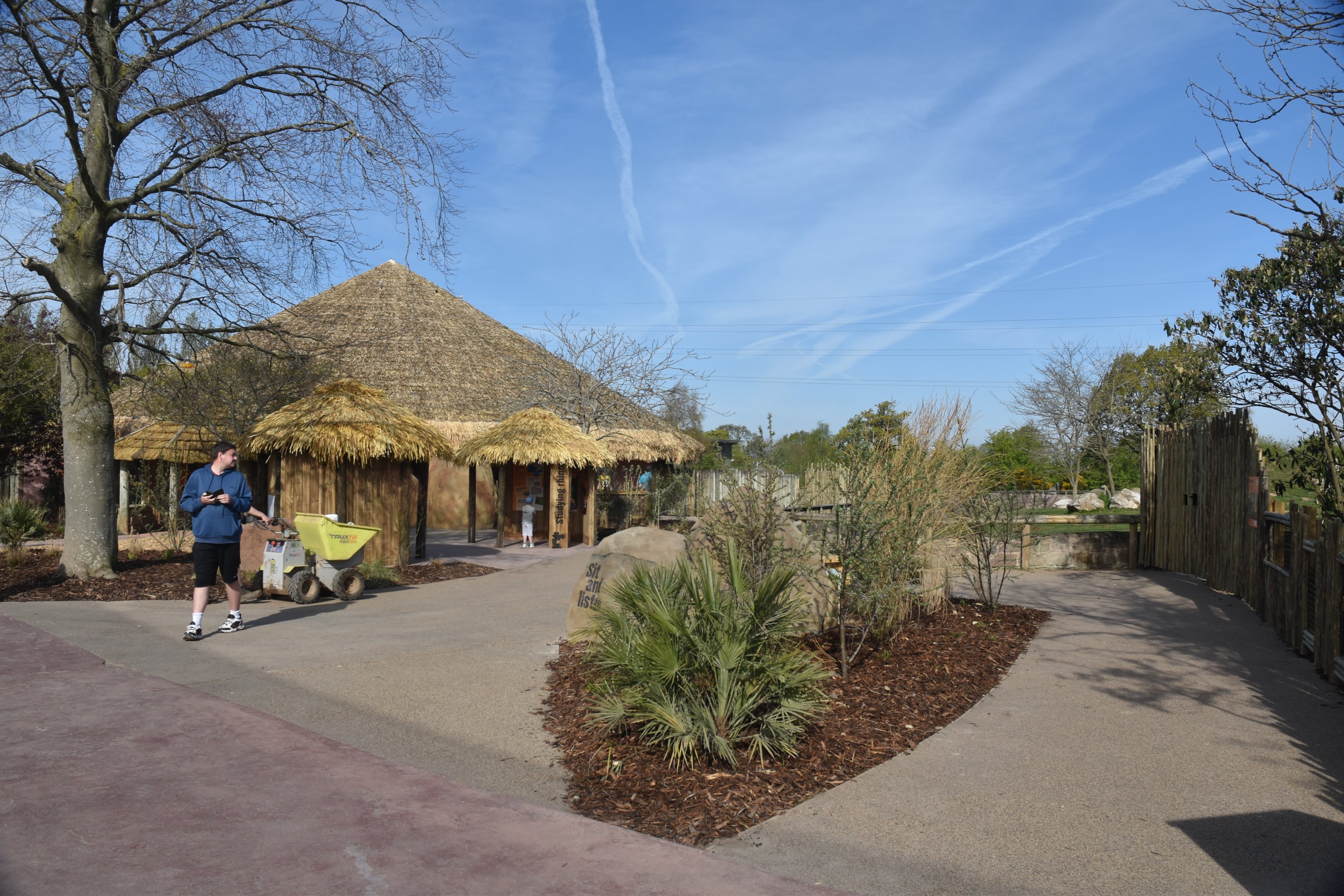 Tsavo Rhino House View, Heart of Africa at Chester, 12th April 2025