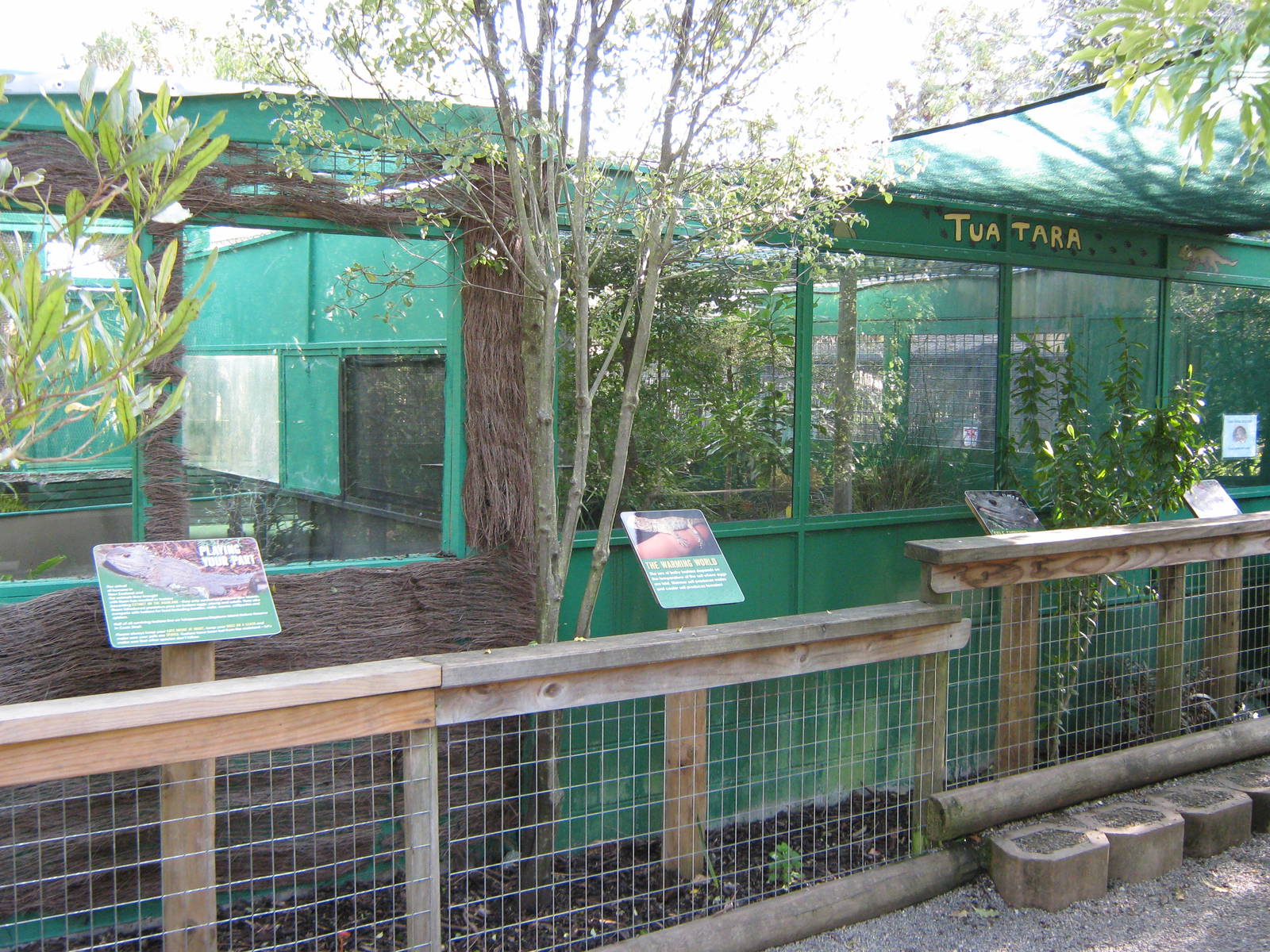tuatara enclosures