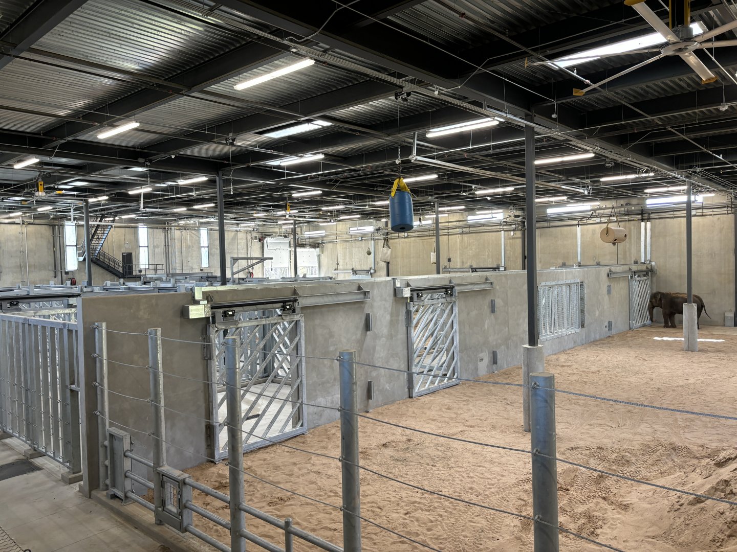 Tulsa Zoo Elephant Preserve Barn
