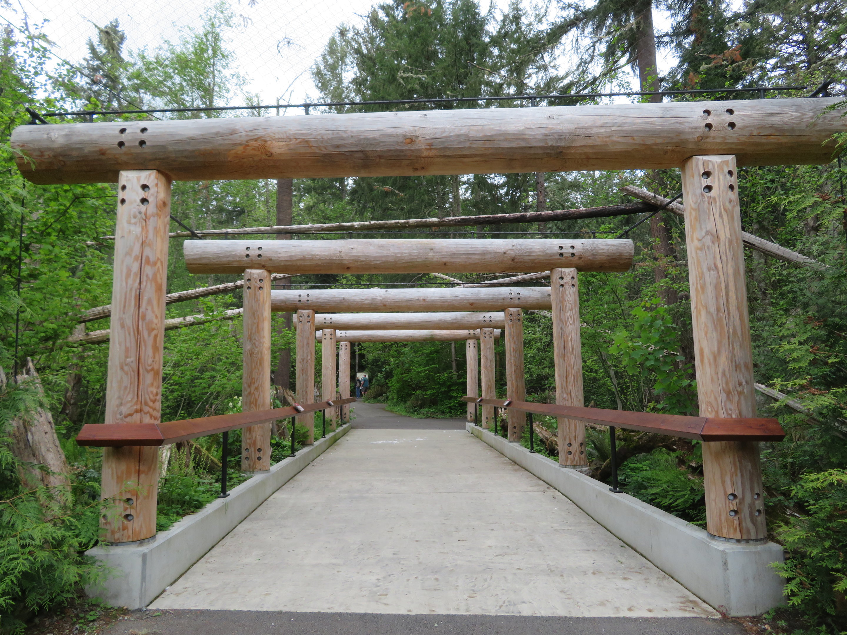 Tunnel Through Eagle Aviary