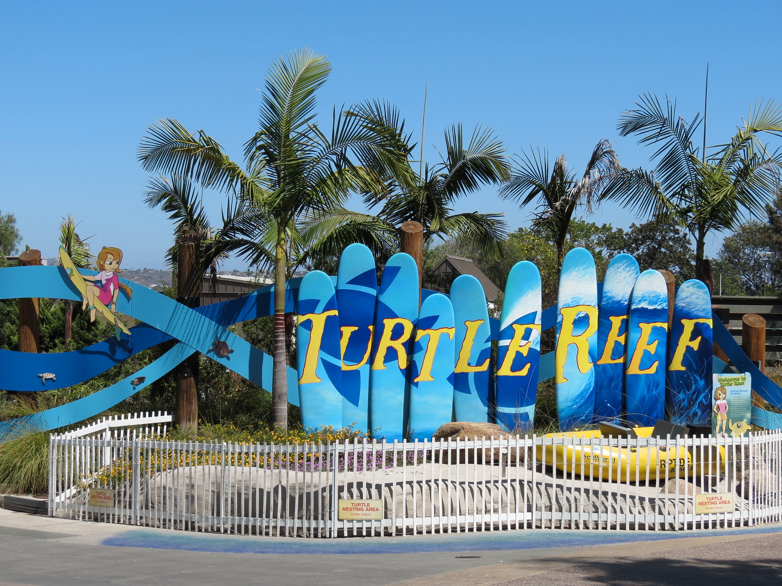 Turtle Reef - Sign