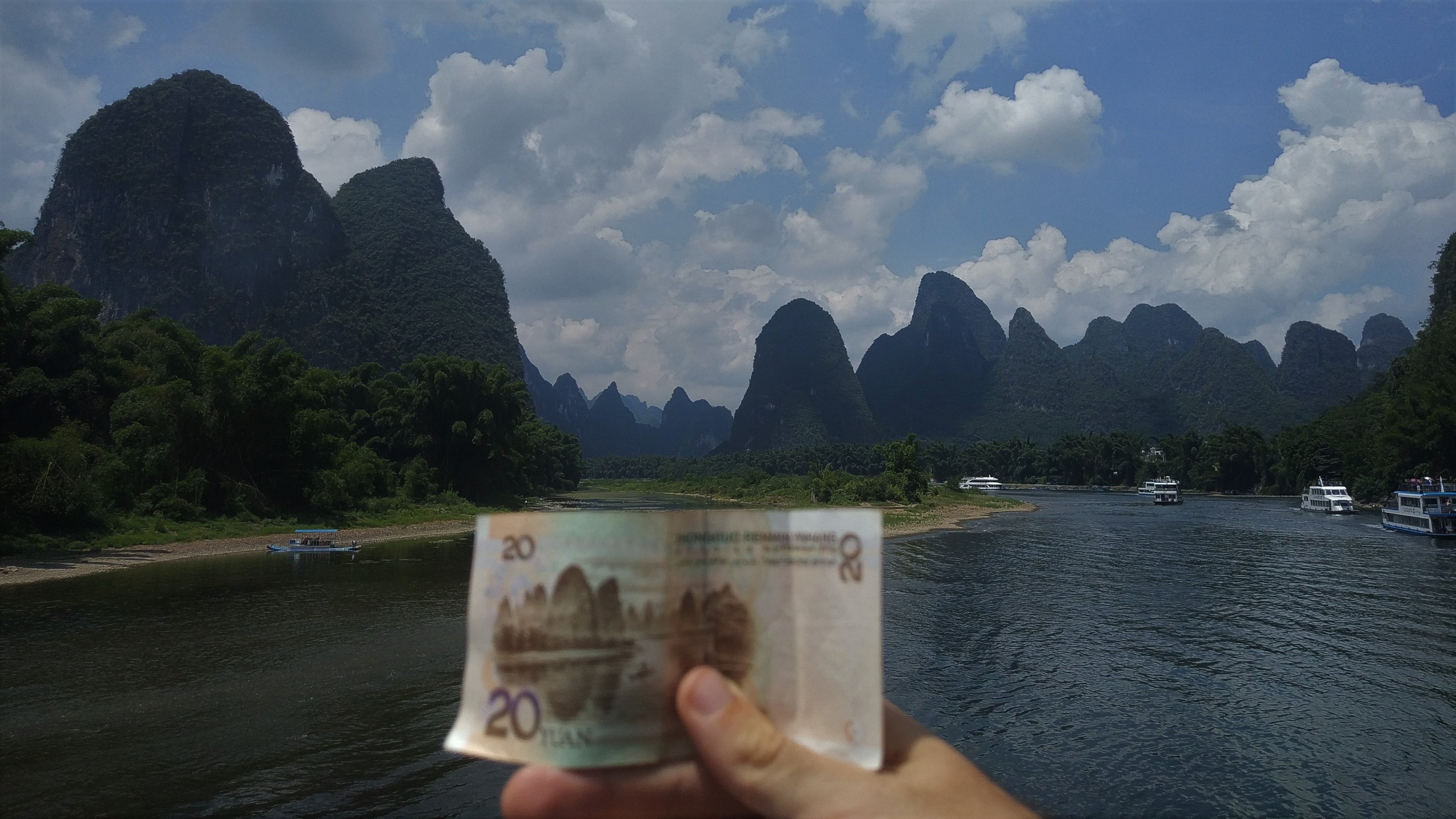 Twenty Yuan Note Landscape, Li River