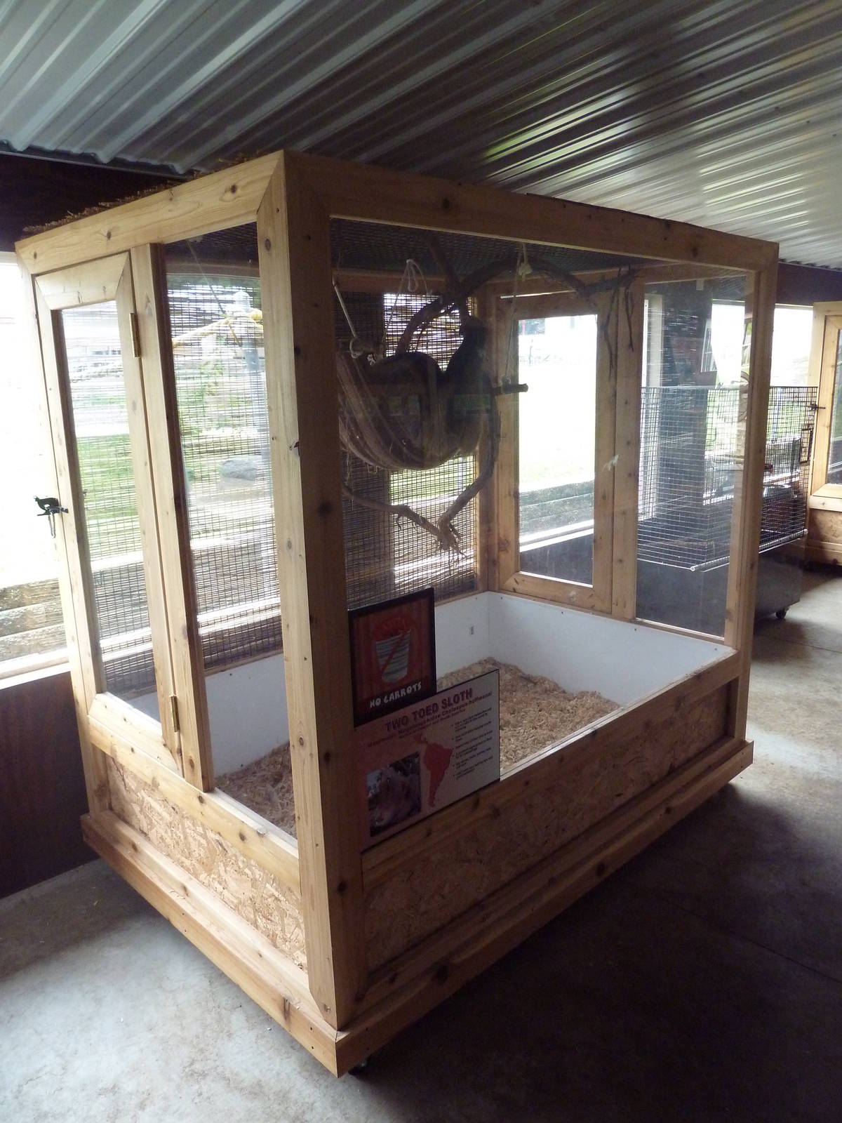 Two-Toed Sloth Exhibit