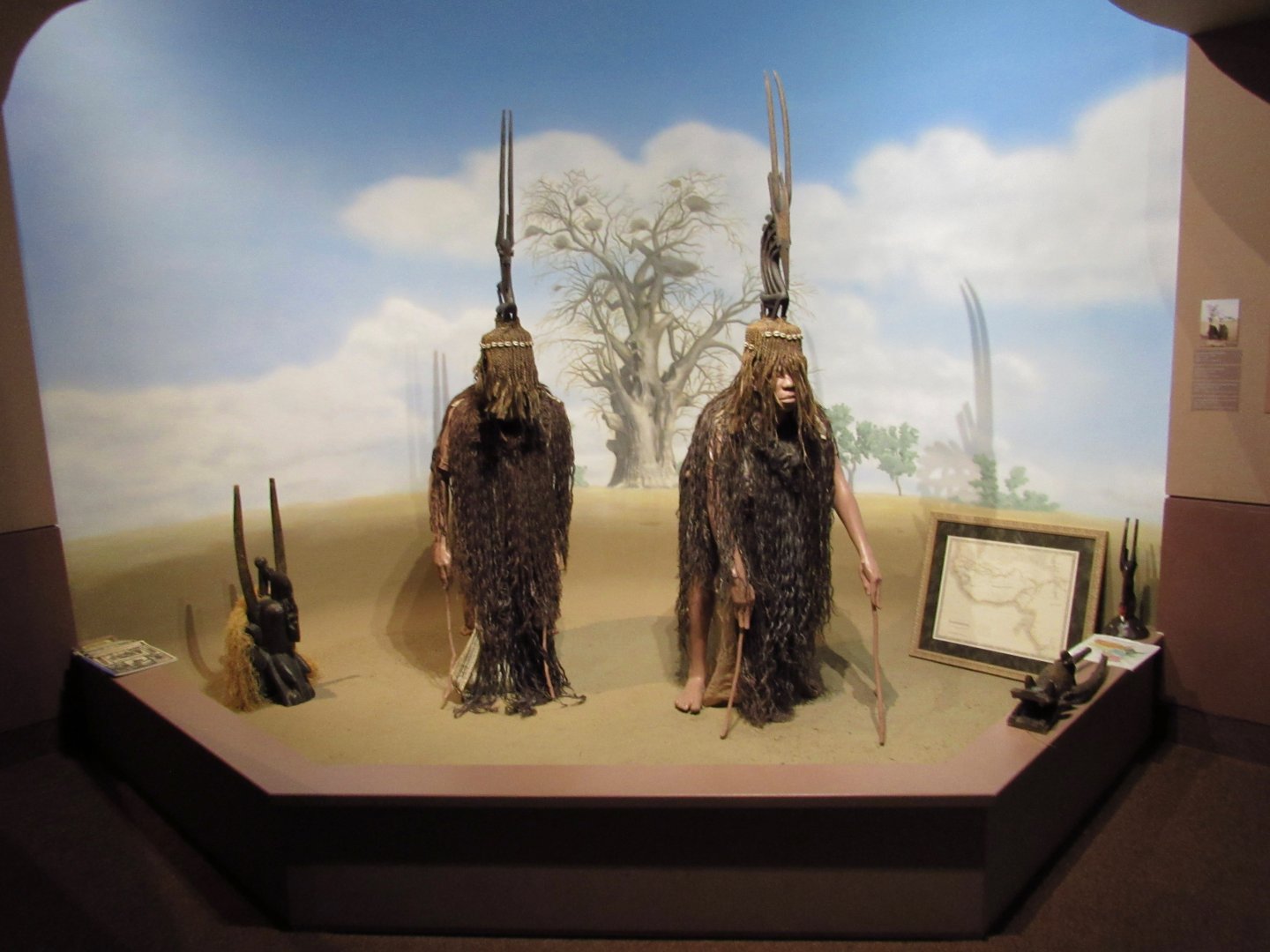 Tyi Wara Dance Diorama