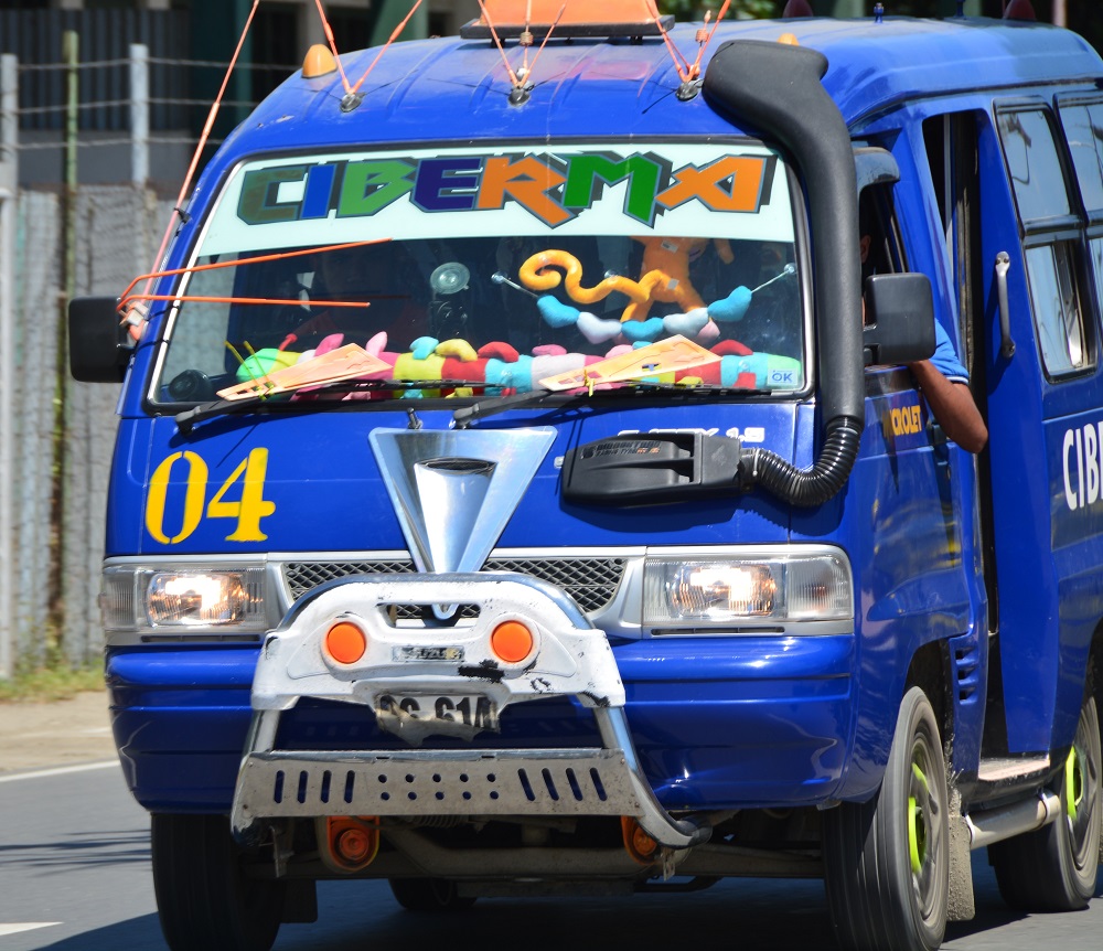 Typical bus.  Timor Leste