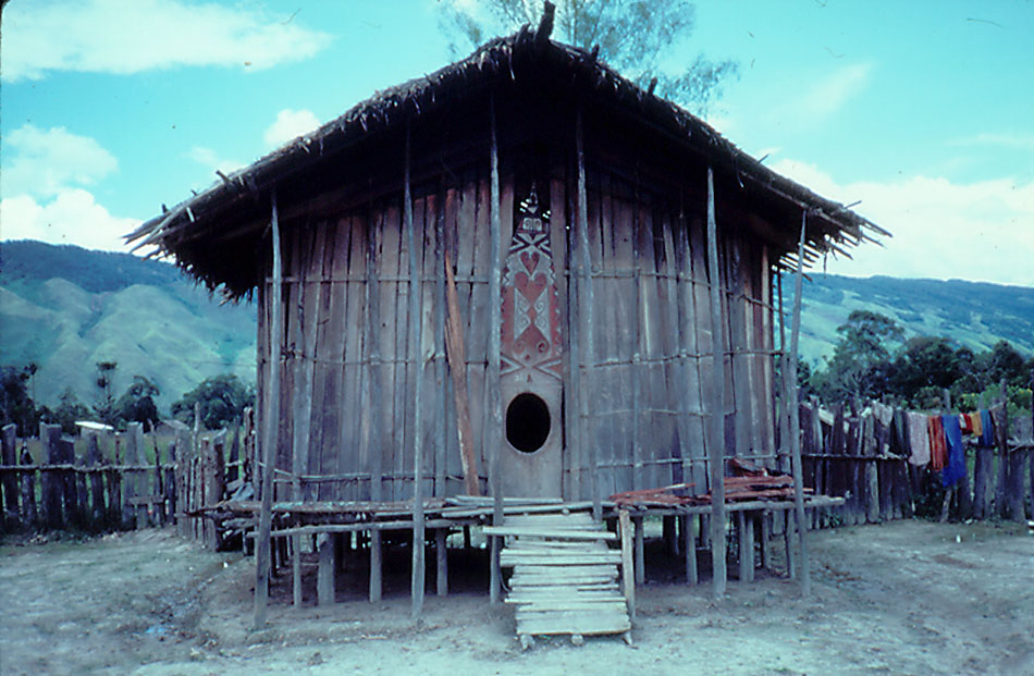 Typical House - Telefolip, West Sepik, PNG