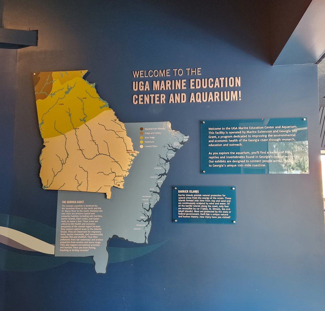 UGA Marine Center & Aquarium - The Georgia Coast (info)