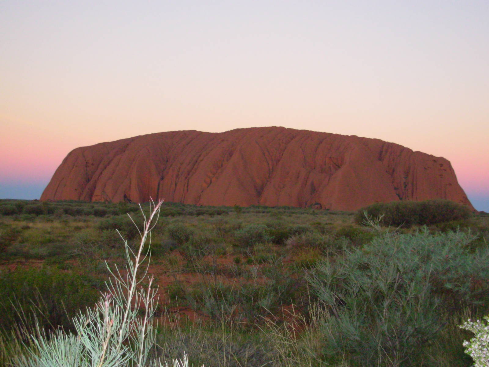 Uluru (Ayers Rock) at twilight