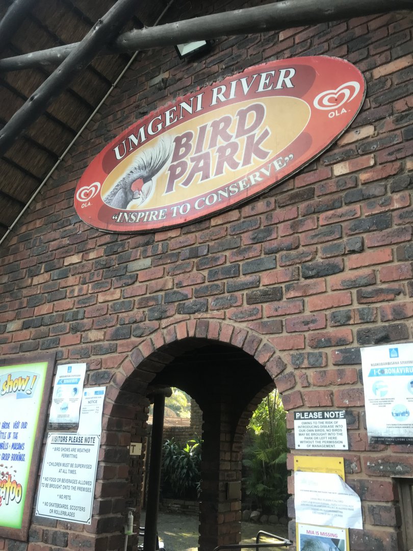 Umengi River Bird Park Entrance
