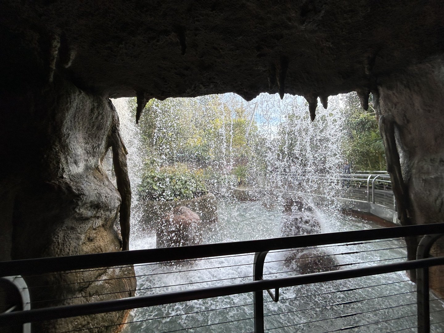 Underneath Rady Falls - Africa Rocks