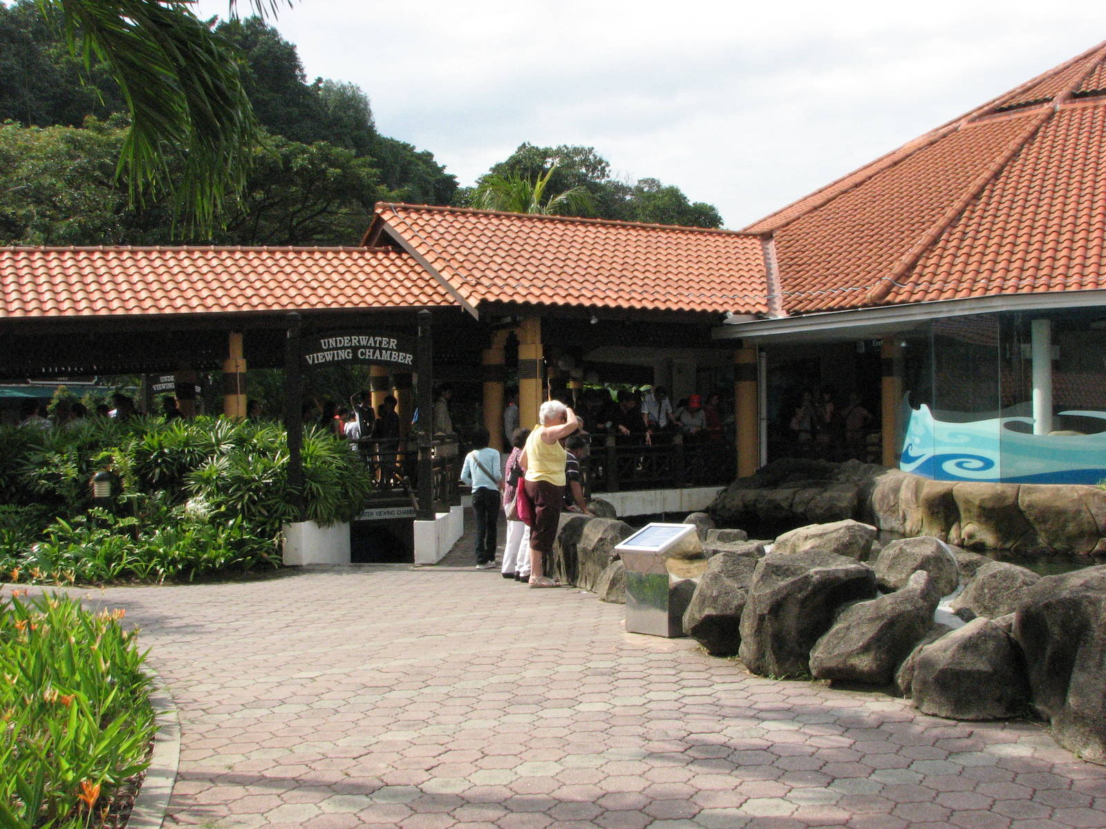 Underwaterworld Singapore 2008 - Outside tanks