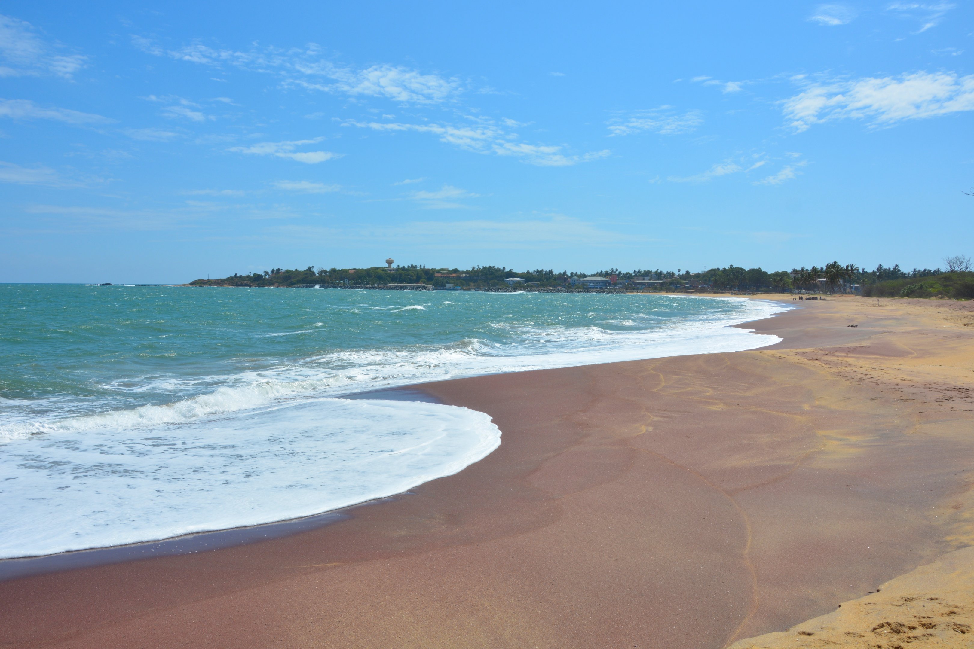 Unusual coloured sands