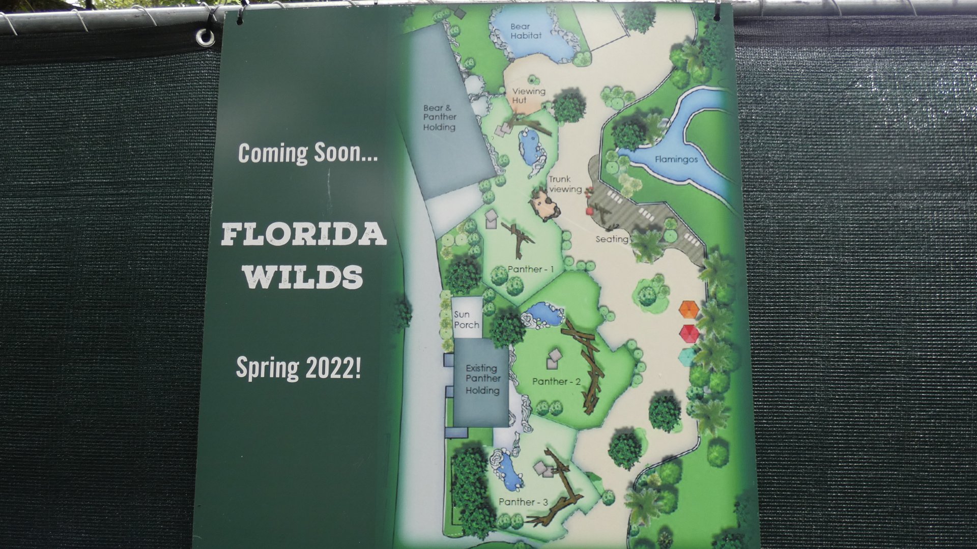 Upcoming Florida Wilds Renovation Map - Aug. 2021