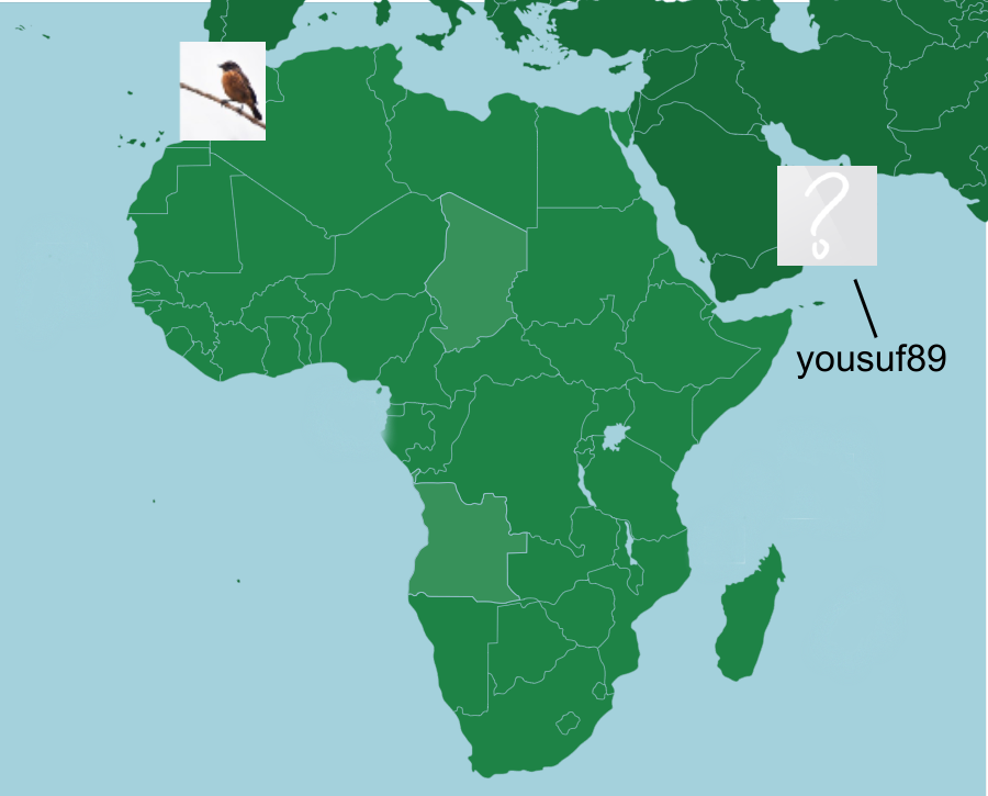 (UPDATED) A Map Of Where Our Fellow ZooChatters Live: Africa & The Middle East