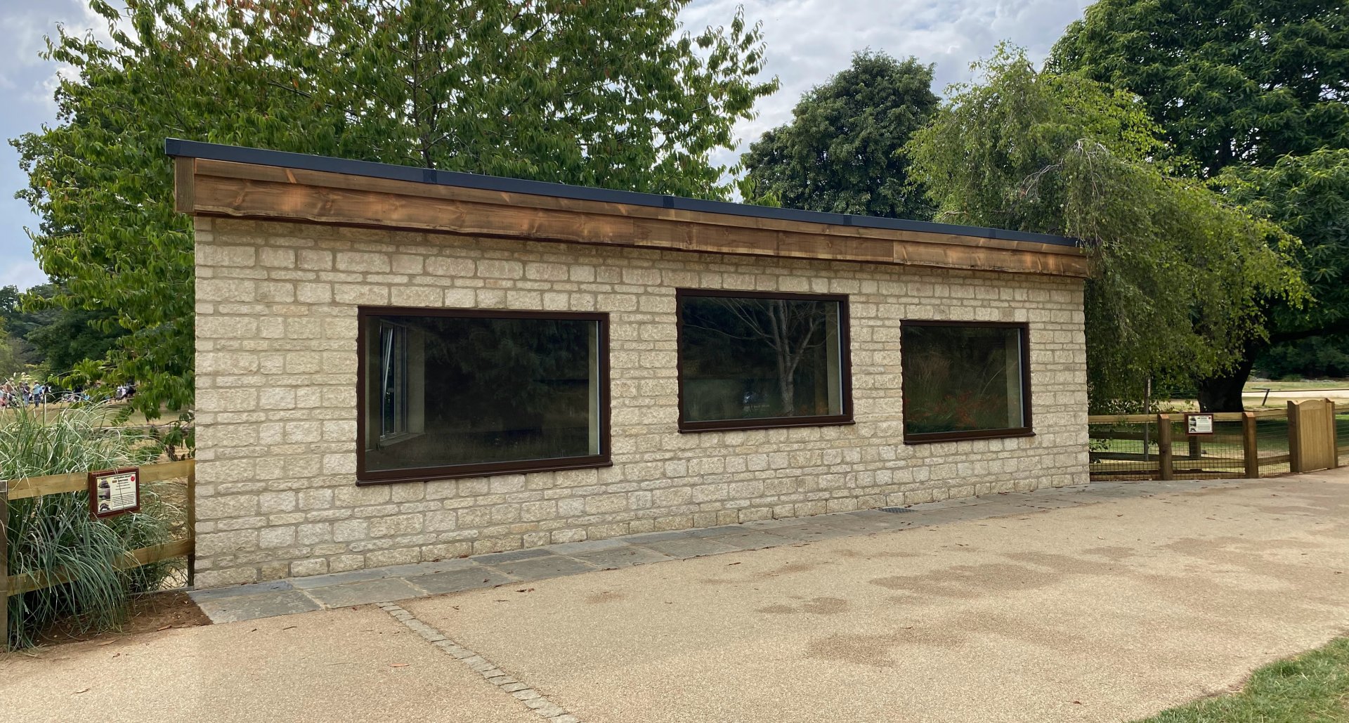 Updated Giant Tortoise housing, CWP, UK