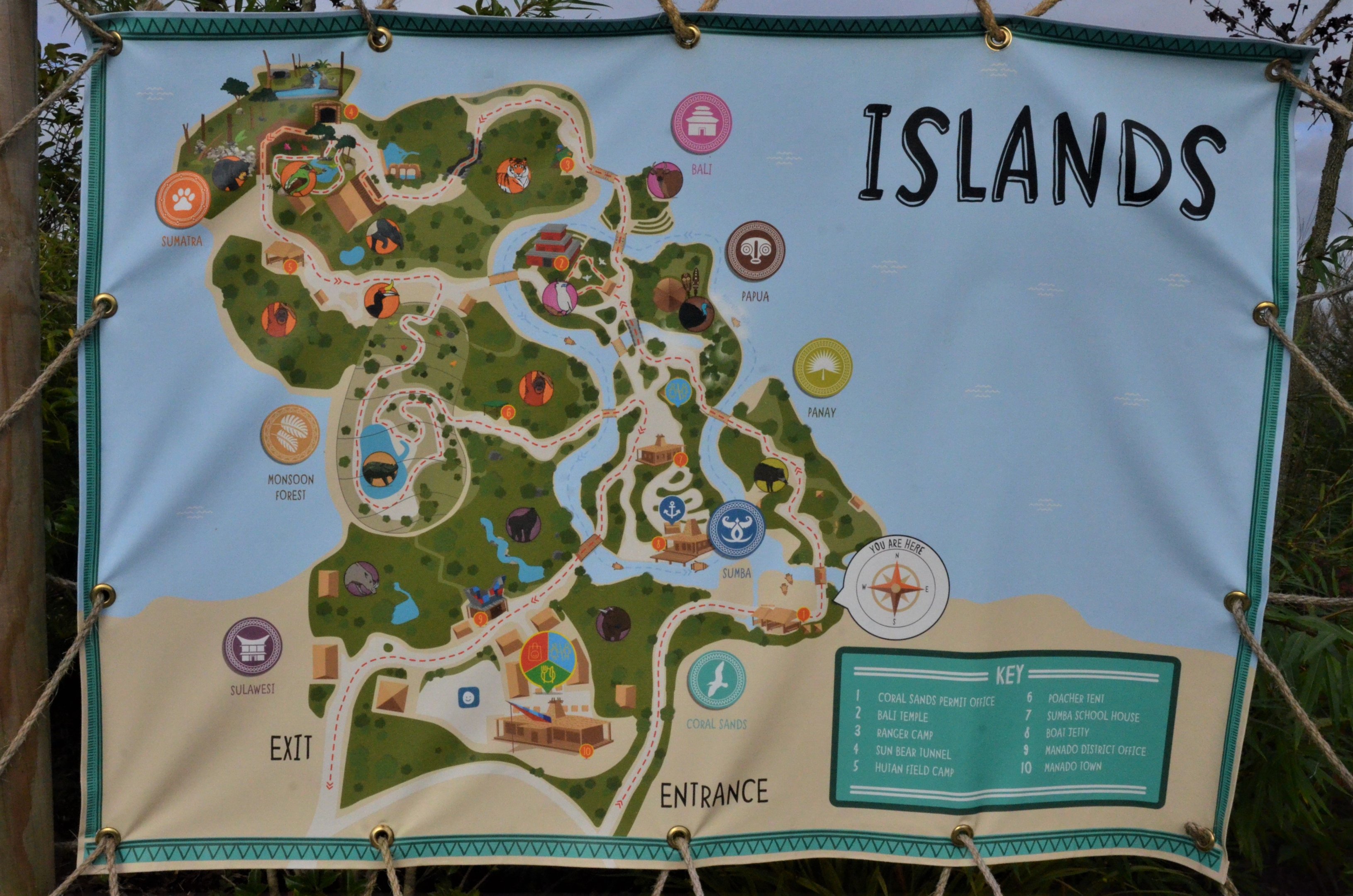 Updated Islands Map at Chester, 30/09/17