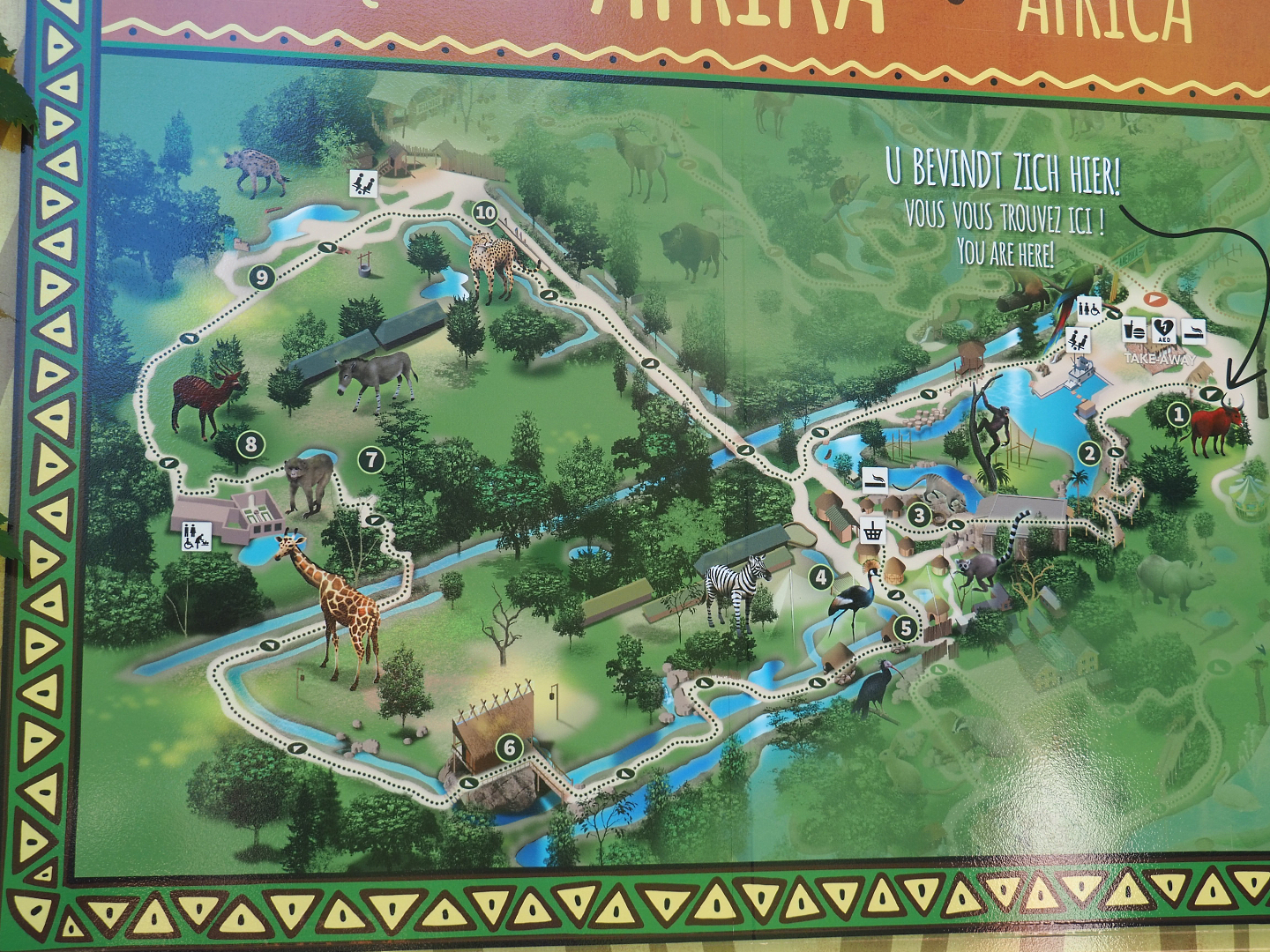 Updated map of the African section with Somali wild donkey, 2022-07-03