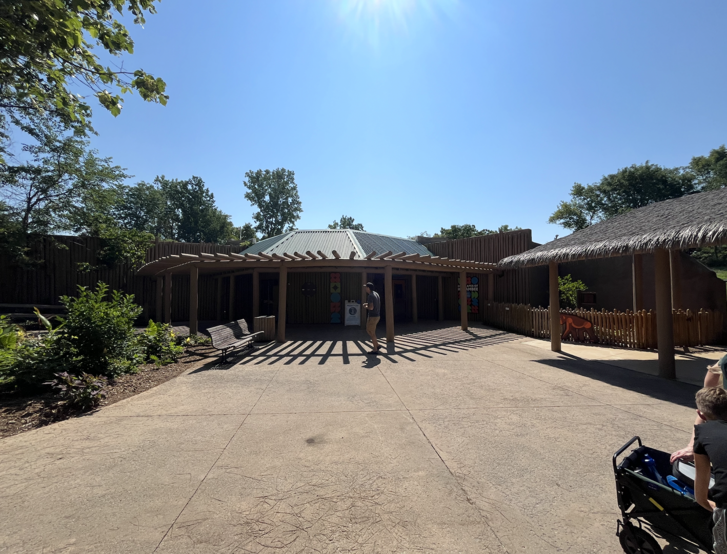 Updated Paint Job on Ape House Exterior - July 2025