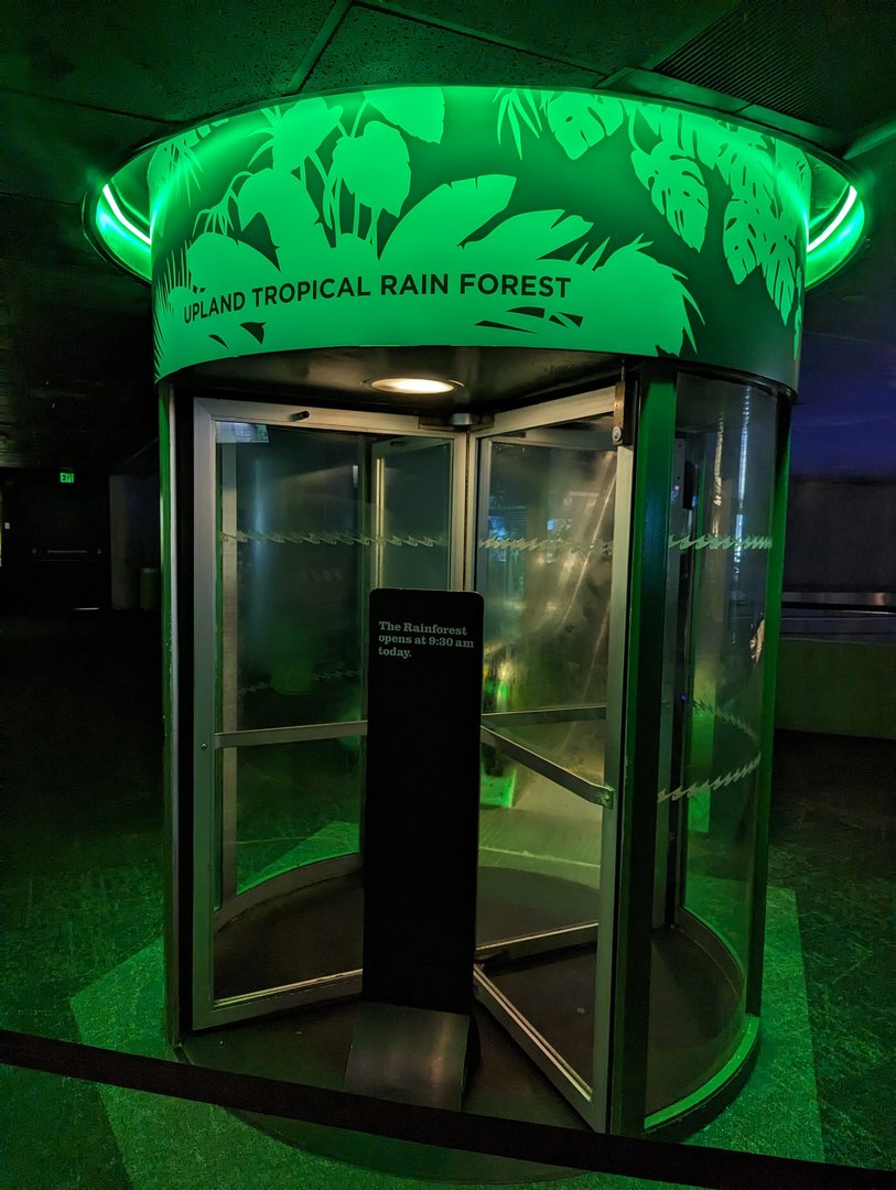 Upland Tropical Rainforest Entrance