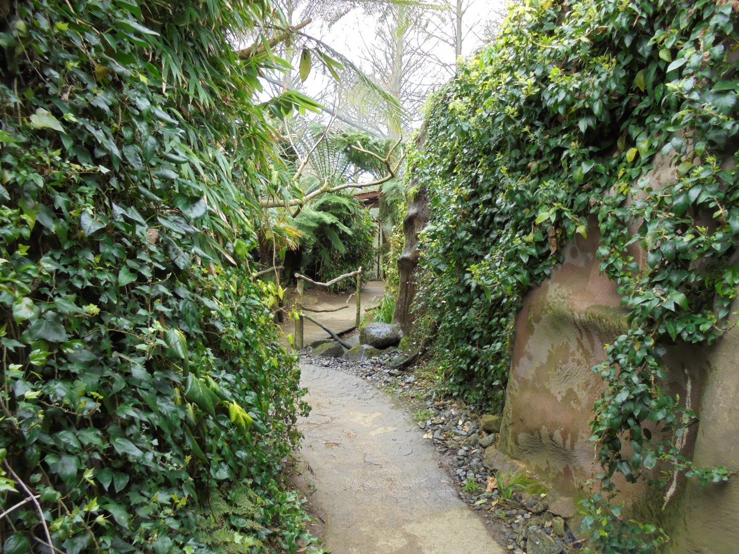 Upon entering the main exhibit