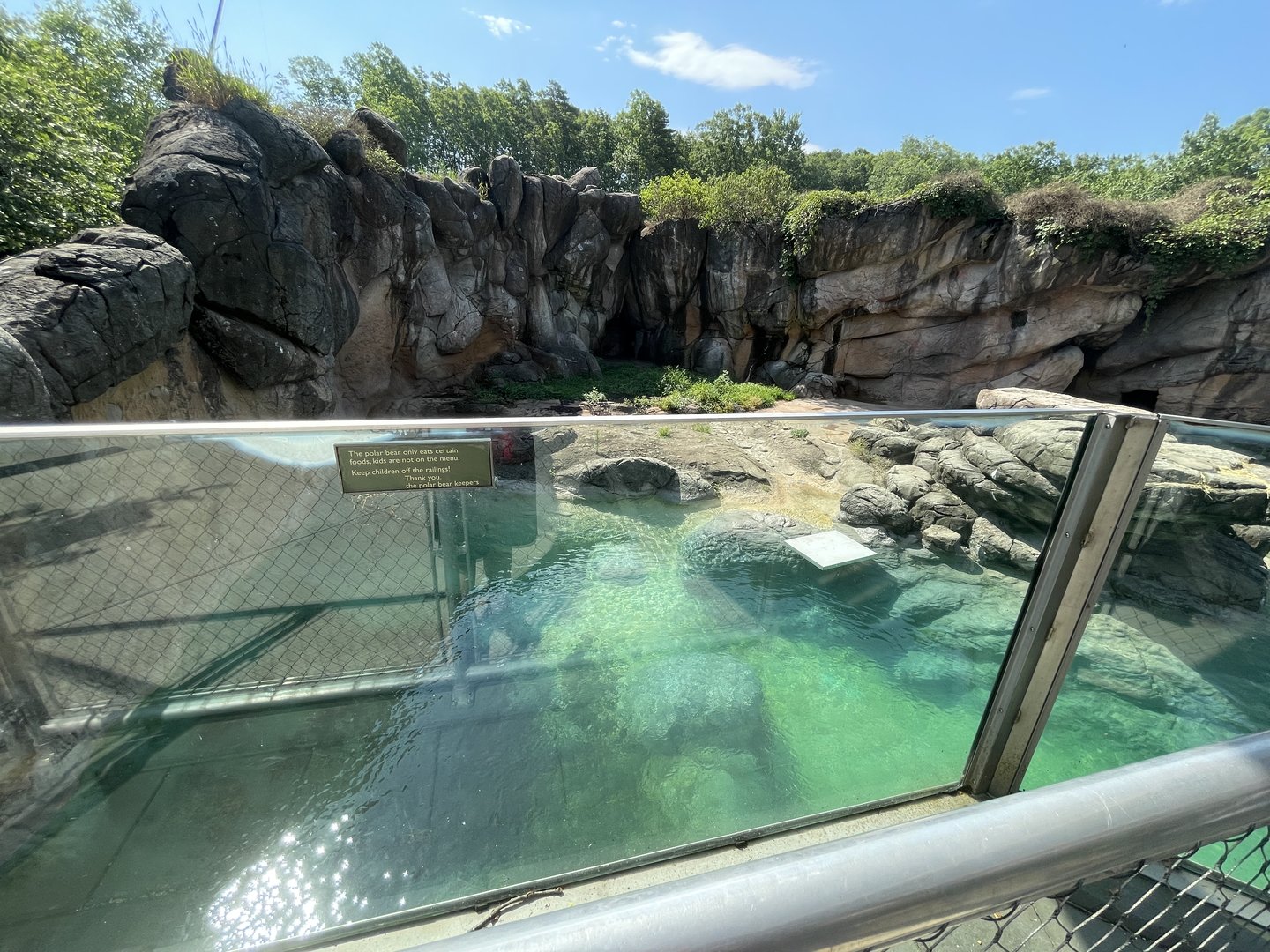 Upper Vantage Point of 1st Polar Bear Enclosure (No Show)